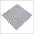 Dove Gray 18.3 in. x 18.3 in. x 0.25 in. PVC Floor Tiles - Raised Coin Pattern