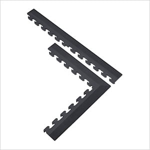 Black PVC Floor Trim and Border Kit