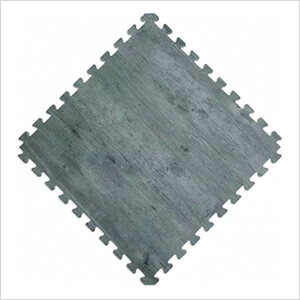 Reversible Charcoal and Black Interlocking Foam Flooring (4-Pack)