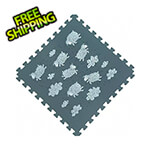 Norsk-Stor Reversible Sheep Design Interlocking Foam Flooring (4-Pack)