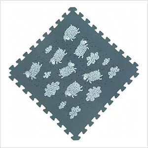 Reversible Sheep Design Interlocking Foam Flooring (4-Pack)