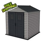 DuraMax StoreMax Plus 7' x 7' Vinyl Shed with Floor