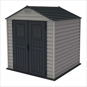StoreMax Plus 7' x 7' Vinyl Shed with Floor