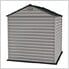 StoreMax Plus 7' x 7' Vinyl Shed with Floor