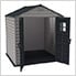 StoreMax Plus 7' x 7' Vinyl Shed with Floor