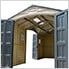 Woodbridge 15' x 8' Apex Vinyl Shed with Foundation Kit