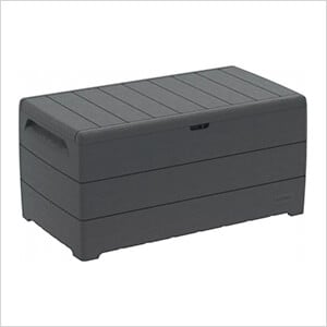 Cedar Grain 110 Gallon Outdoor Deck Box - Grey