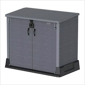 Storeaway 850L Resin Horizontal Storage Shed - Grey