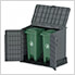 Storeaway 850L Resin Horizontal Storage Shed - Grey