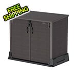 DuraMax Storeaway 850L Resin Horizontal Storage Shed - Brown