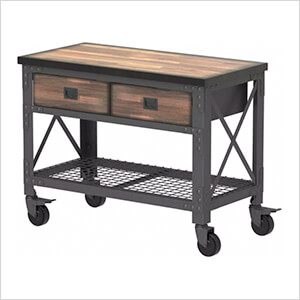 Double Drawer Rolling Workbench