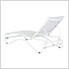 Corsica Lounger - White