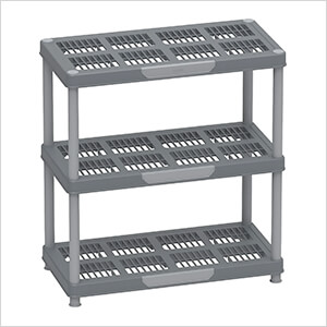 Freestanding 3-Tier Shelving Rack