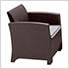 Cedarrattan Large Sofa Set - Brown