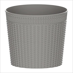 Small Rattan Basket - Grey