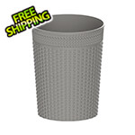 DuraMax Large Rattan Basket - Grey
