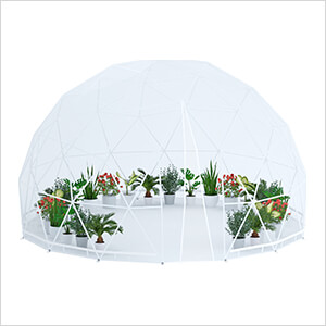 5 Meter Geodesic Dome Greenhouse