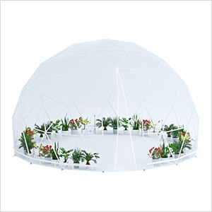 6 Meter Geodesic Dome Greenhouse