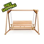 All Things Cedar 8-Foot A-Frame Swing Set