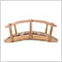 8-Foot Garden Bridge with Side Rails