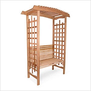 Garden Arbor with Bench