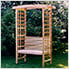 Garden Arbor with Bench