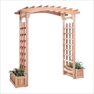 Pagoda Arbor Planter Box Set