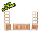 All Things Cedar 3-Piece Planter Set