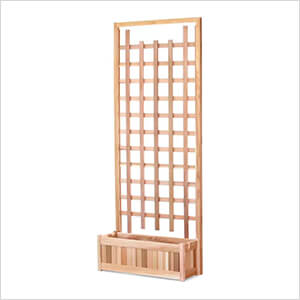 32-Inch Planter Box and Trellis