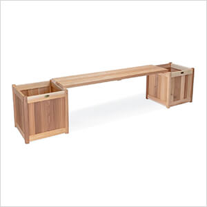 3-Piece Planter Bench Set