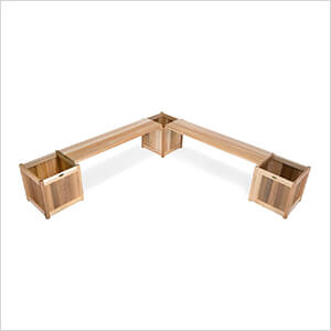 5-Piece Planter Bench Set