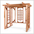 Cedar Pergola Swing Set