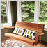4-Foot Porch Swing with Comfort Swing Springs