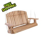 All Things Cedar Pergola Swing with Comfort Swing Springs