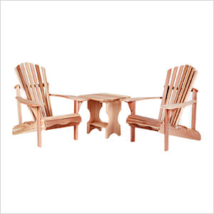 3-Piece Adirondack Side Table Set