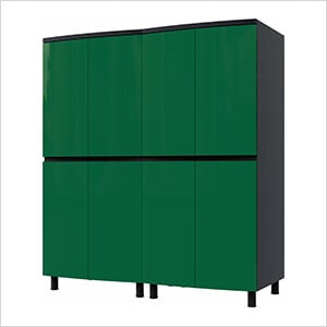5' Premium Racing Green Garage Cabinet System