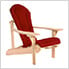 Red Adirondack Chair Cushion