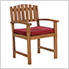 Red Dining Chair Cushion