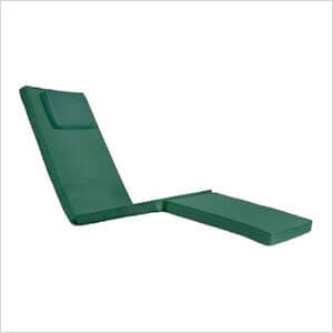 Green Steamer Chair Cushion