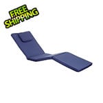 All Things Cedar Blue Chaise Chair Cushion