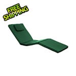 All Things Cedar Green Chaise Chair Cushion