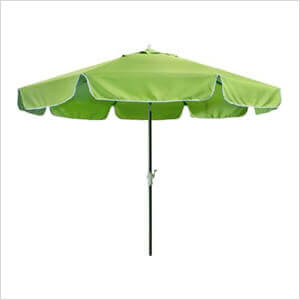 Green 10-Foot Canopy Umbrella