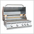 Professional 32-Inch 4-Burner 60K BTUs Grill Head (Natural Gas)