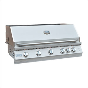 Professional 40-Inch 5-Burner 72K BTUs Grill Head (Liquid Propane)