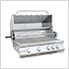 4-Burner Stainless Steel Rotisserie