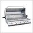 5-Burner Stainless Steel Rotisserie