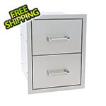 KoKoMo Grills Drop-In Double Drawer