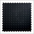 7mm Black PVC Coin Tile (10 Pack)