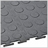 7mm Black PVC Coin Tile (10 Pack)