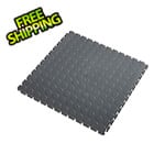 Lock-Tile 7mm Dark Grey PVC Coin Tile (10 Pack)